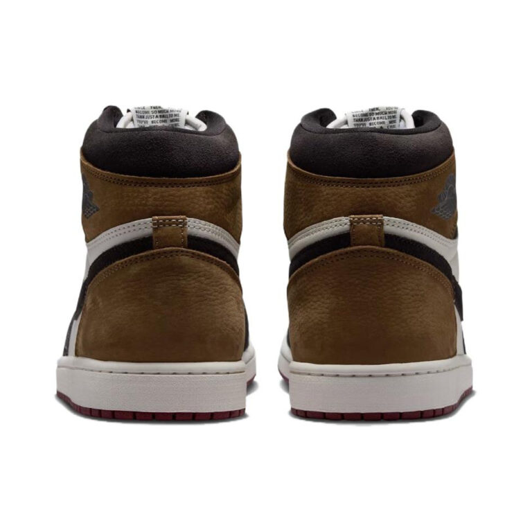 Air Jordan 1 'Shadow Brown / Light British Tan / Team Red' Мужские