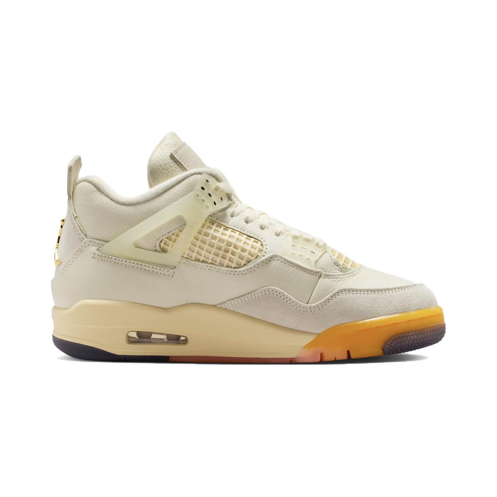 Air Jordan 4 'Coconut Milk / Bright Mango / Muslin' Женские
