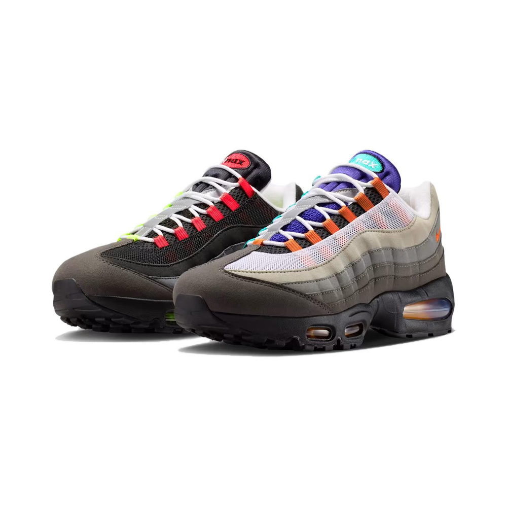 Nike Air Max 95 'Black / White / Volt' Мужские