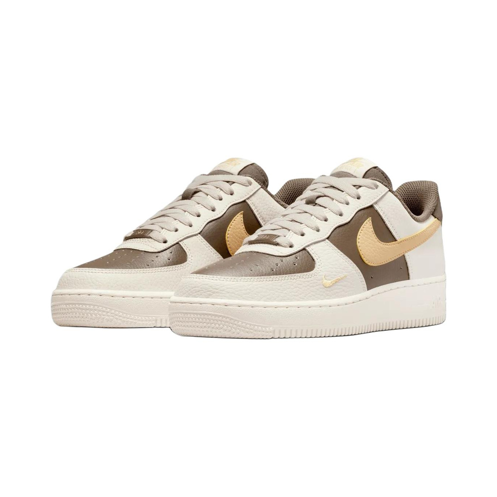 Nike Air Force 1 'Black / Sail / Gum Light Brown / Blue Hero' Женские