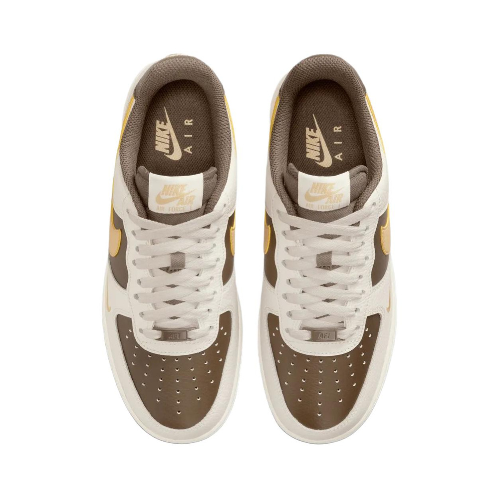 Nike Air Force 1 'Black / Sail / Gum Light Brown / Blue Hero' Женские