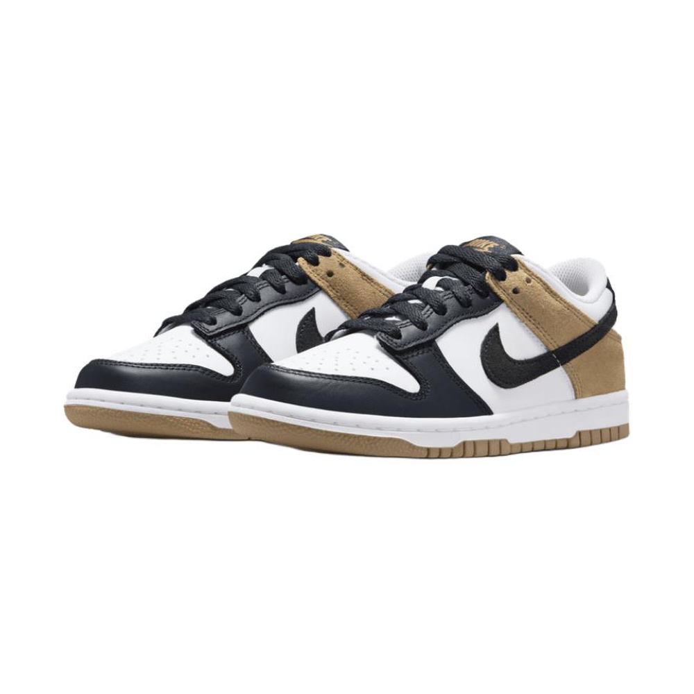 Nike Dunk Low 'White / Pearl Pink / Flash Crimson / Metallic Silver' Унисекс