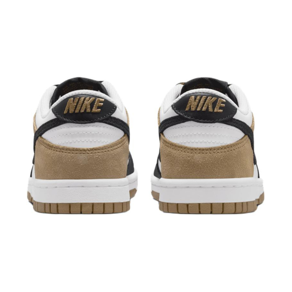 Nike Dunk Low 'White / Pearl Pink / Flash Crimson / Metallic Silver' Унисекс