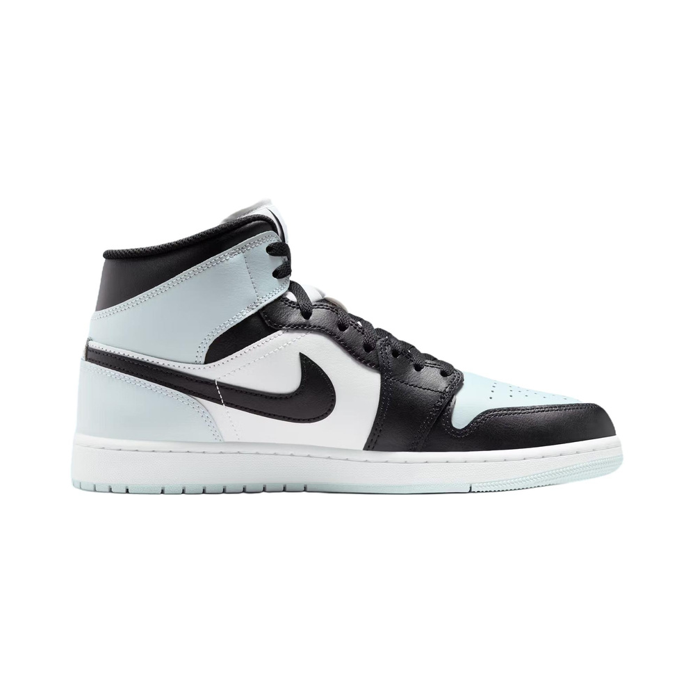 Air Jordan 1 Mid 'Black / Aura / White / Squadron Blue' Мужские