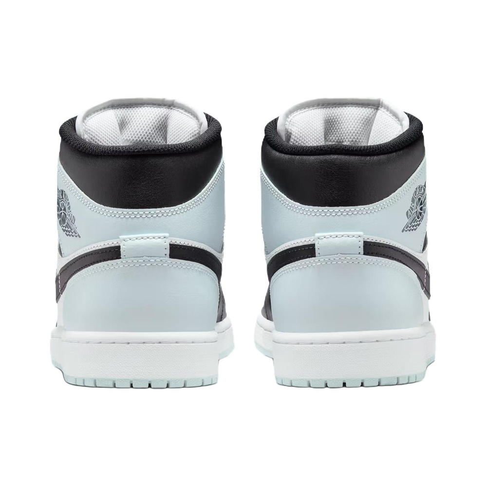 Air Jordan 1 Mid 'Black / Aura / White / Squadron Blue' Мужские