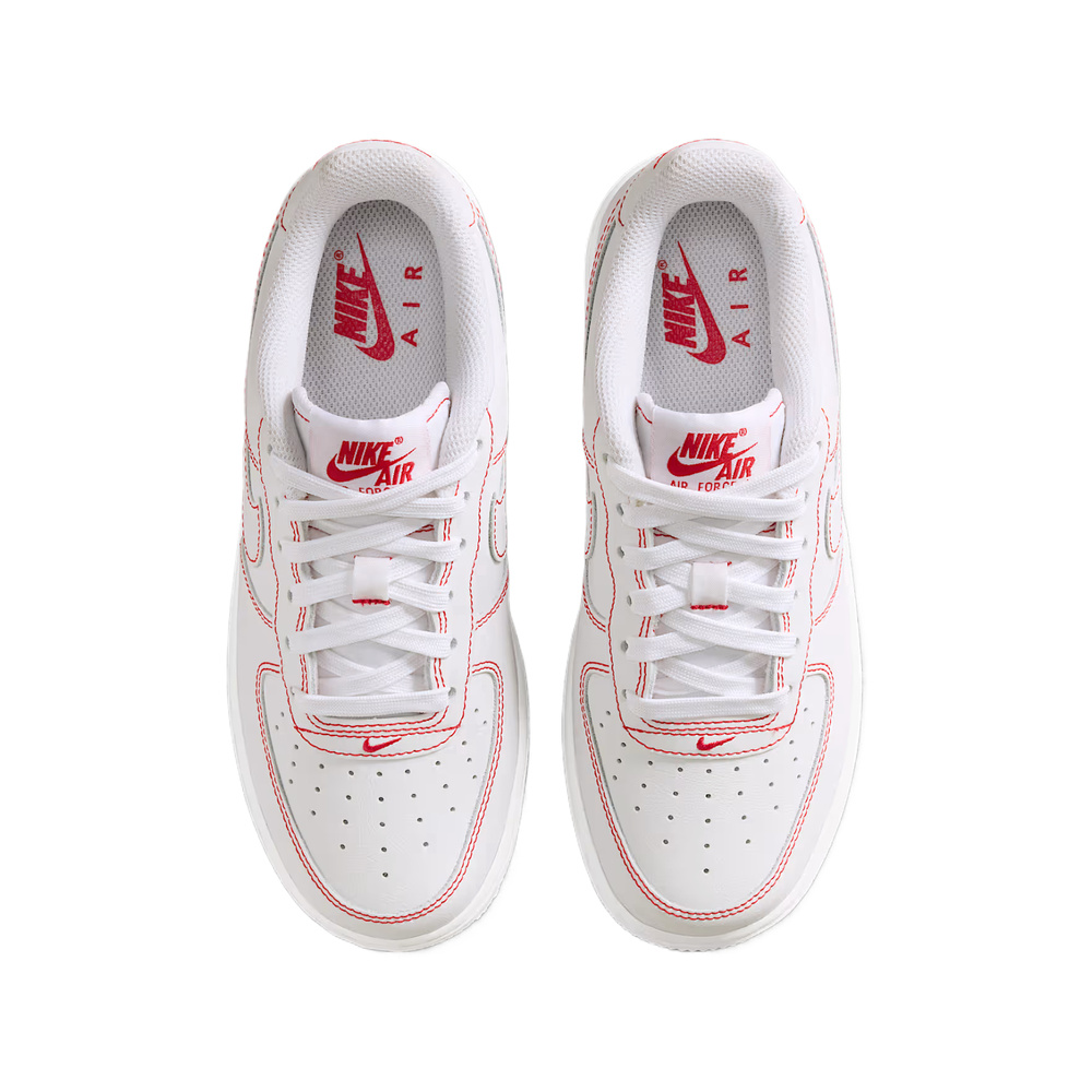 Nike Air Force 'White / University Red' Мужские