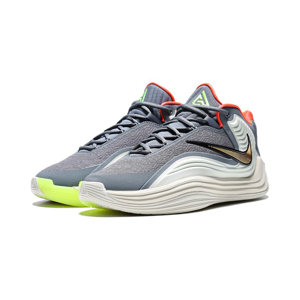 Nike Giannis Freak 7 Grip 'Light Silver / Jade Horizon / Safety Orange / Anthracite' Мужские
