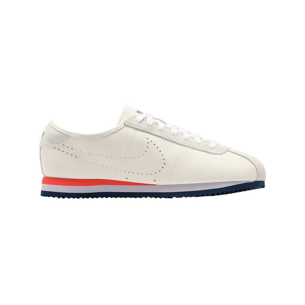 Nike Cortez 'White / Black / Laser Crimson / Metallic Silver' Женские