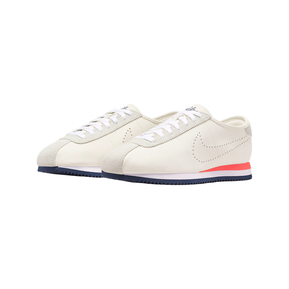 Nike Cortez 'White / Black / Laser Crimson / Metallic Silver' Женские