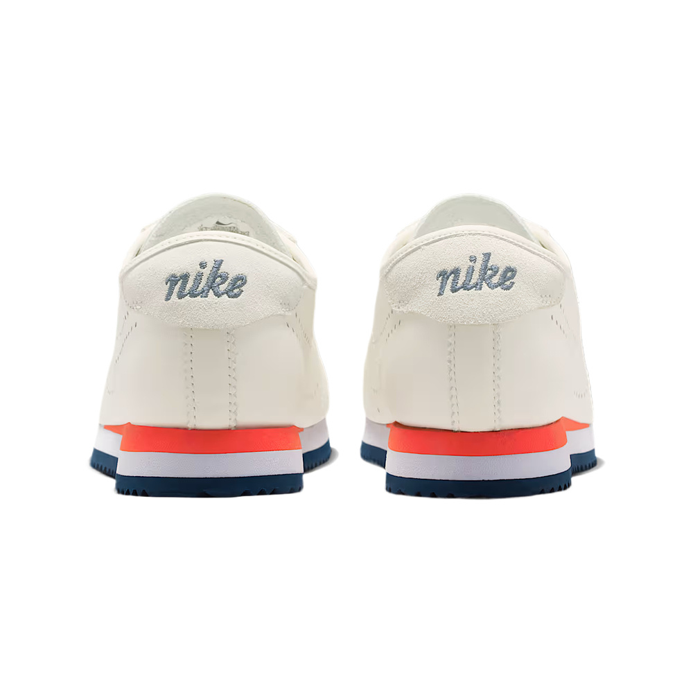 Nike Cortez 'White / Black / Laser Crimson / Metallic Silver' Женские
