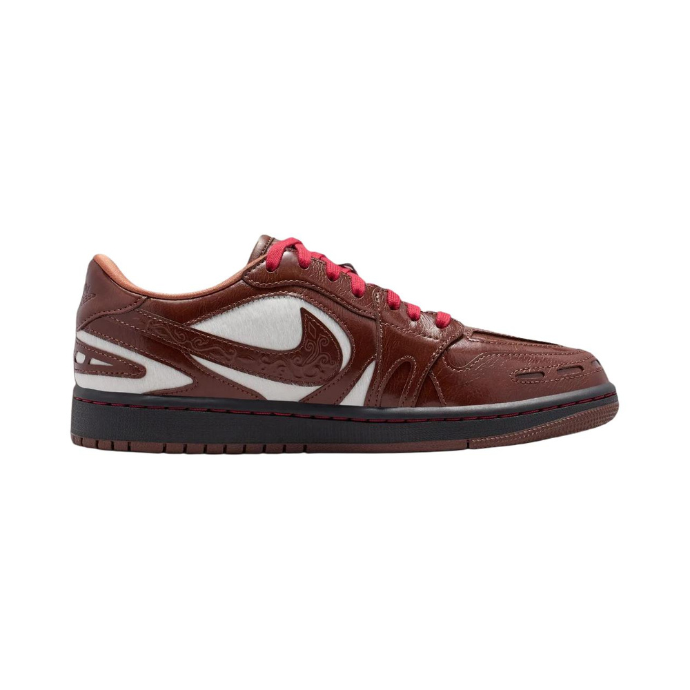 Air Jordan 1 Low 'Black / Gum Medium Brown / White' Мужские