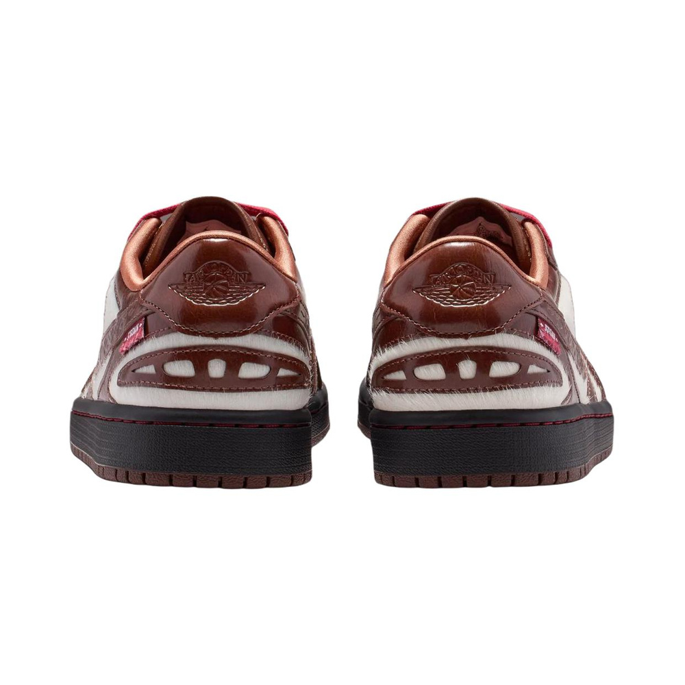 Air Jordan 1 Low 'Black / Gum Medium Brown / White' Мужские