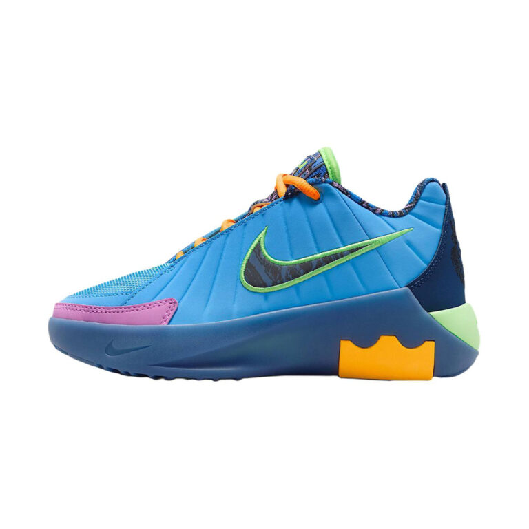 Nike LeBron Witness 9 'University Blue / Midnight Navy / Lime Blast / Black' Унисекс