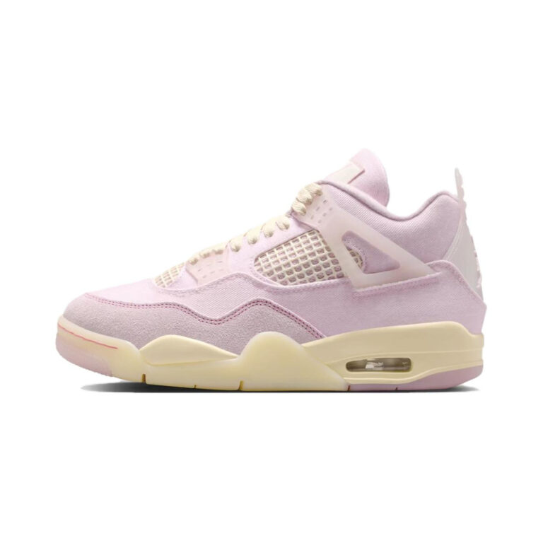 Air Jordan 4 'Pearl Pink / Coconut Milk / Muslin / Iced Carmine' Женские