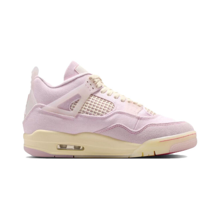 Air Jordan 4 'Pearl Pink / Coconut Milk / Muslin / Iced Carmine' Женские