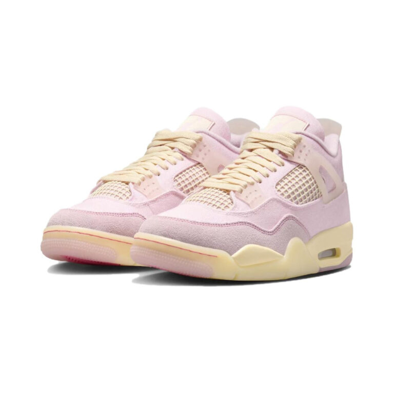 Air Jordan 4 'Pearl Pink / Coconut Milk / Muslin / Iced Carmine' Женские
