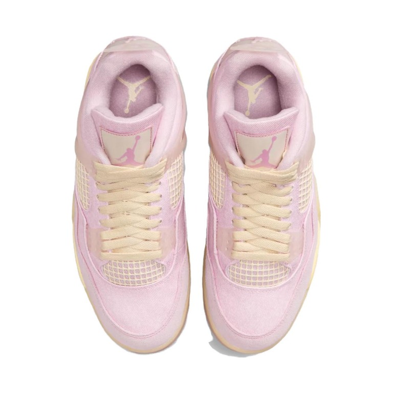 Air Jordan 4 'Pearl Pink / Coconut Milk / Muslin / Iced Carmine' Женские