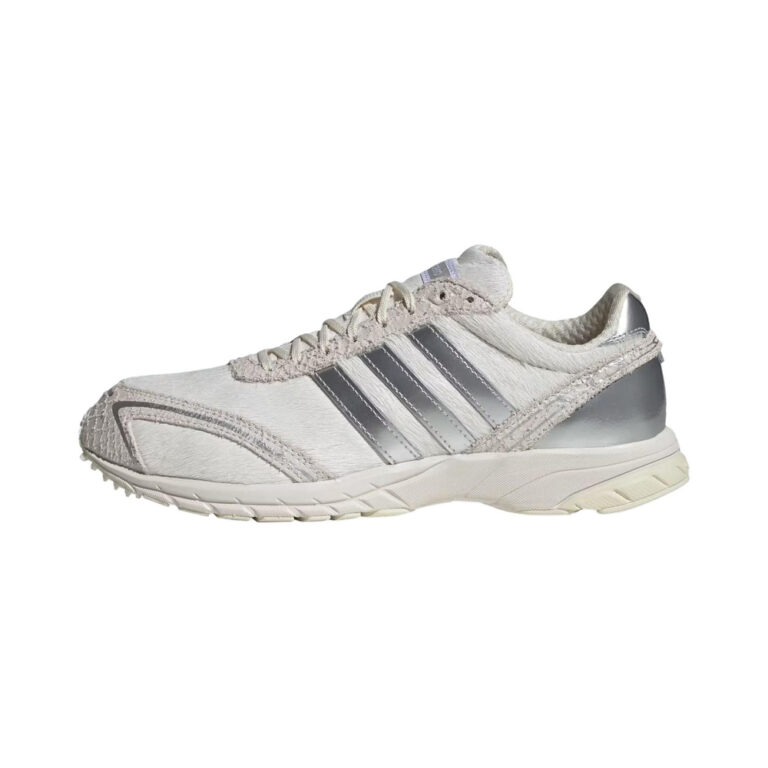 Adidas Adizero Adios 'Off White / Silver Metallic / Cloud White' Женские
