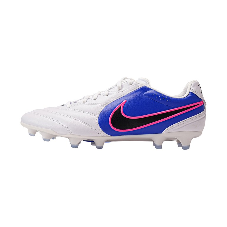 Nike Tiempo Ligera 'White / Racer Blue / Pink Blast / Black' Мужские