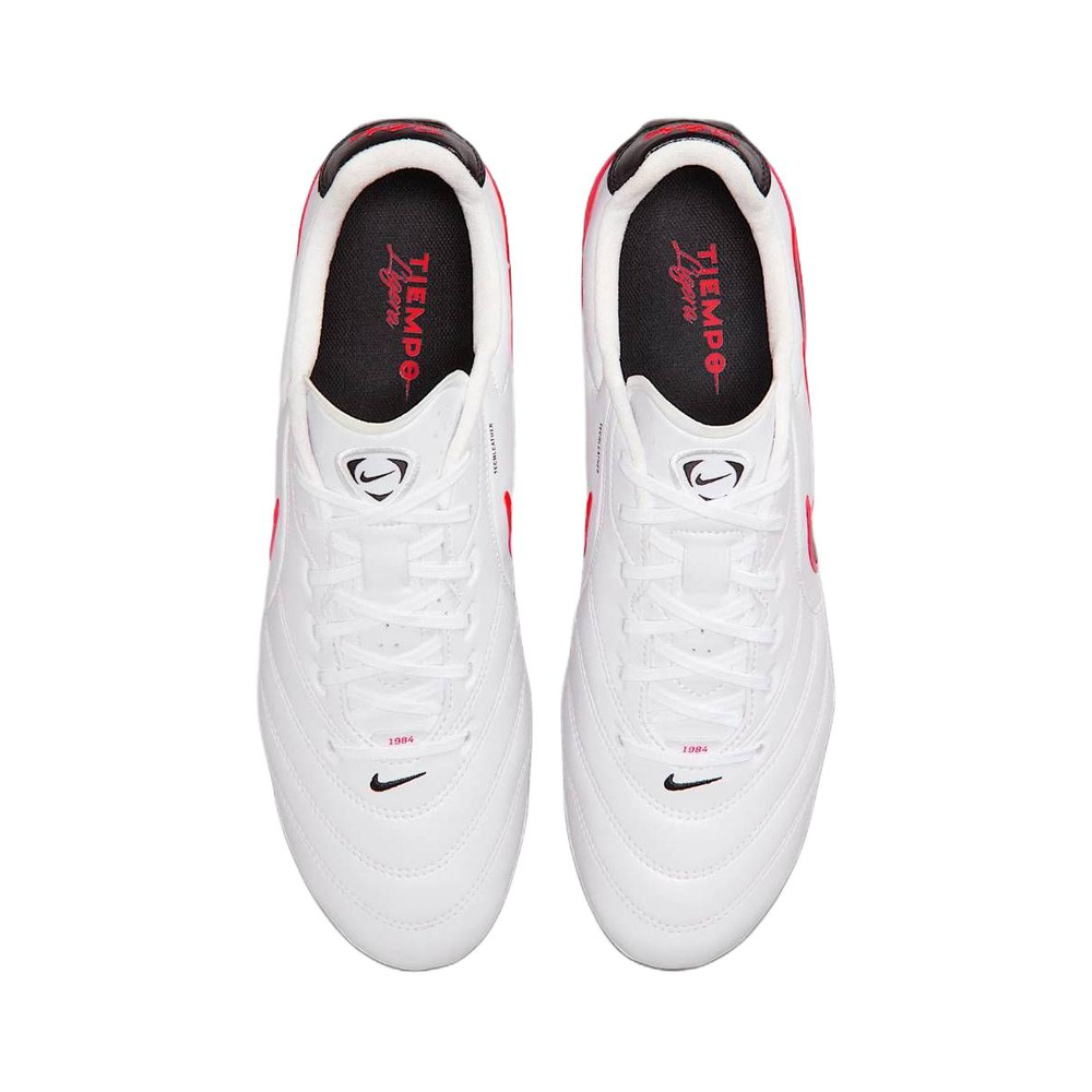 Nike Tiempo Ligera 'White / Bright Crimson / Black' Мужские