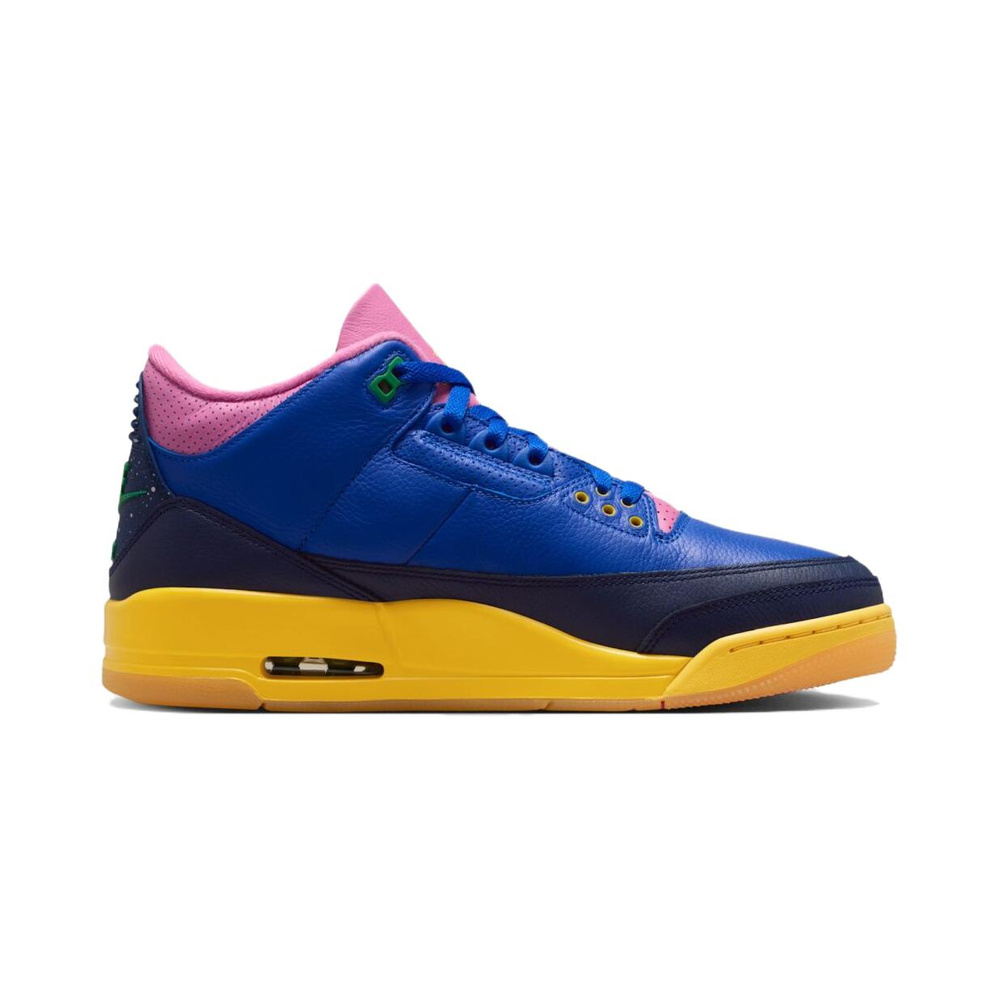 Air Jordan 3 'Court Purple / University Gold / Gum Medium Brown / Coconut Milk' Мужские
