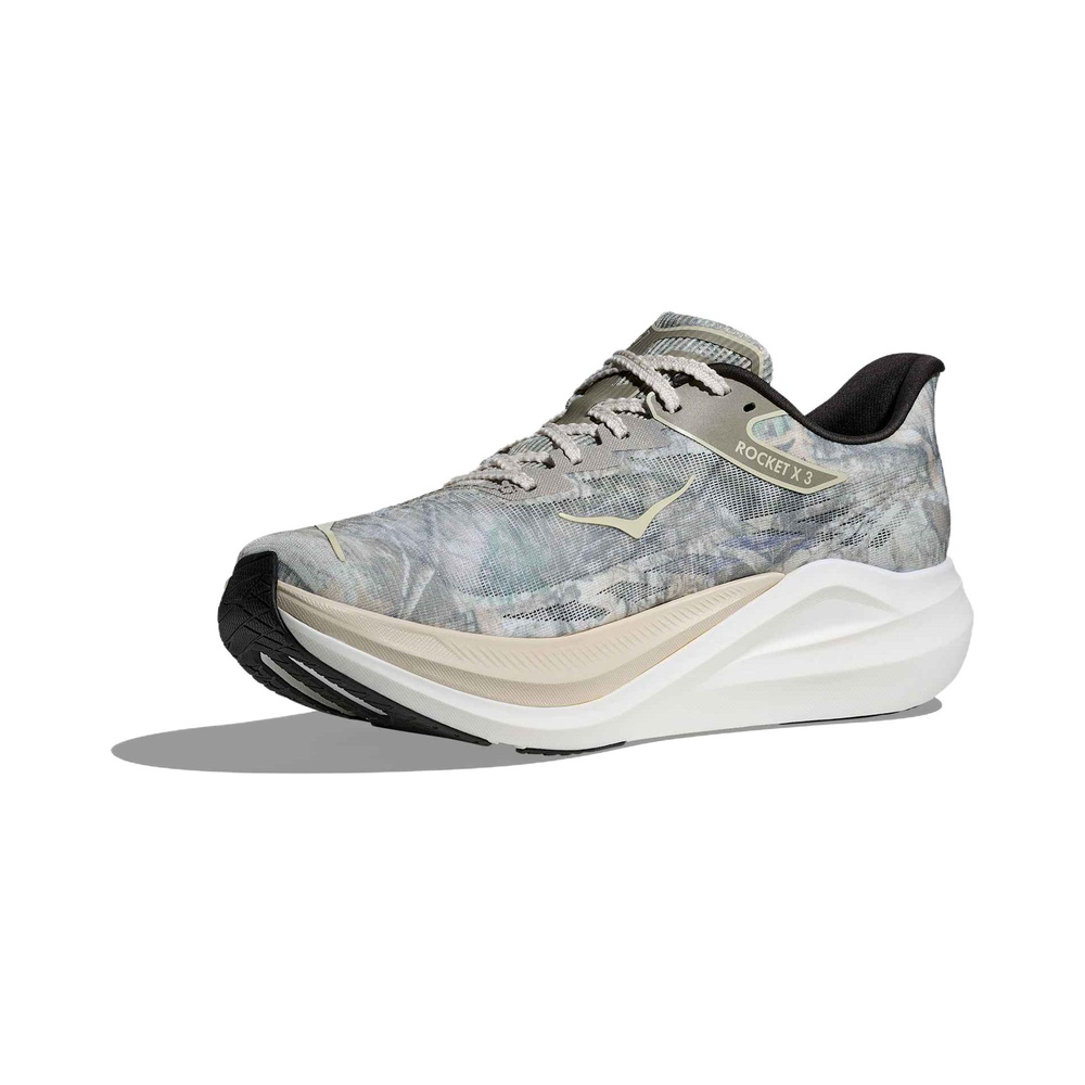 Hoka Rocket X 3 'Grey White' Мужские