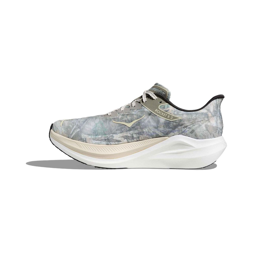 Hoka Rocket X 3 'Grey White' Мужские