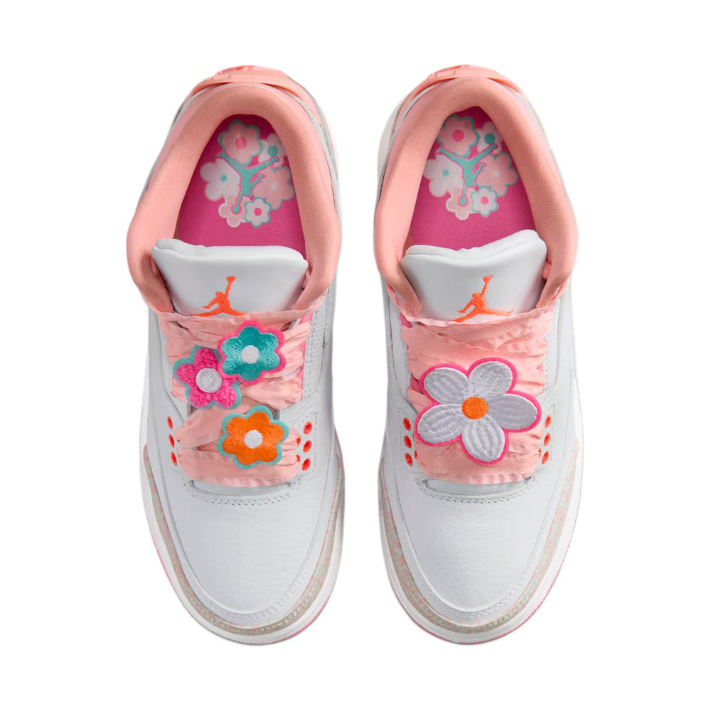 Air Jordan 3 'Pearl Pink / Pink Bloom / Pink Glow / Hyper Orange' Мужские