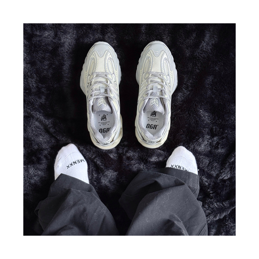Adidas Gazelle 'White / Grey' Мужские