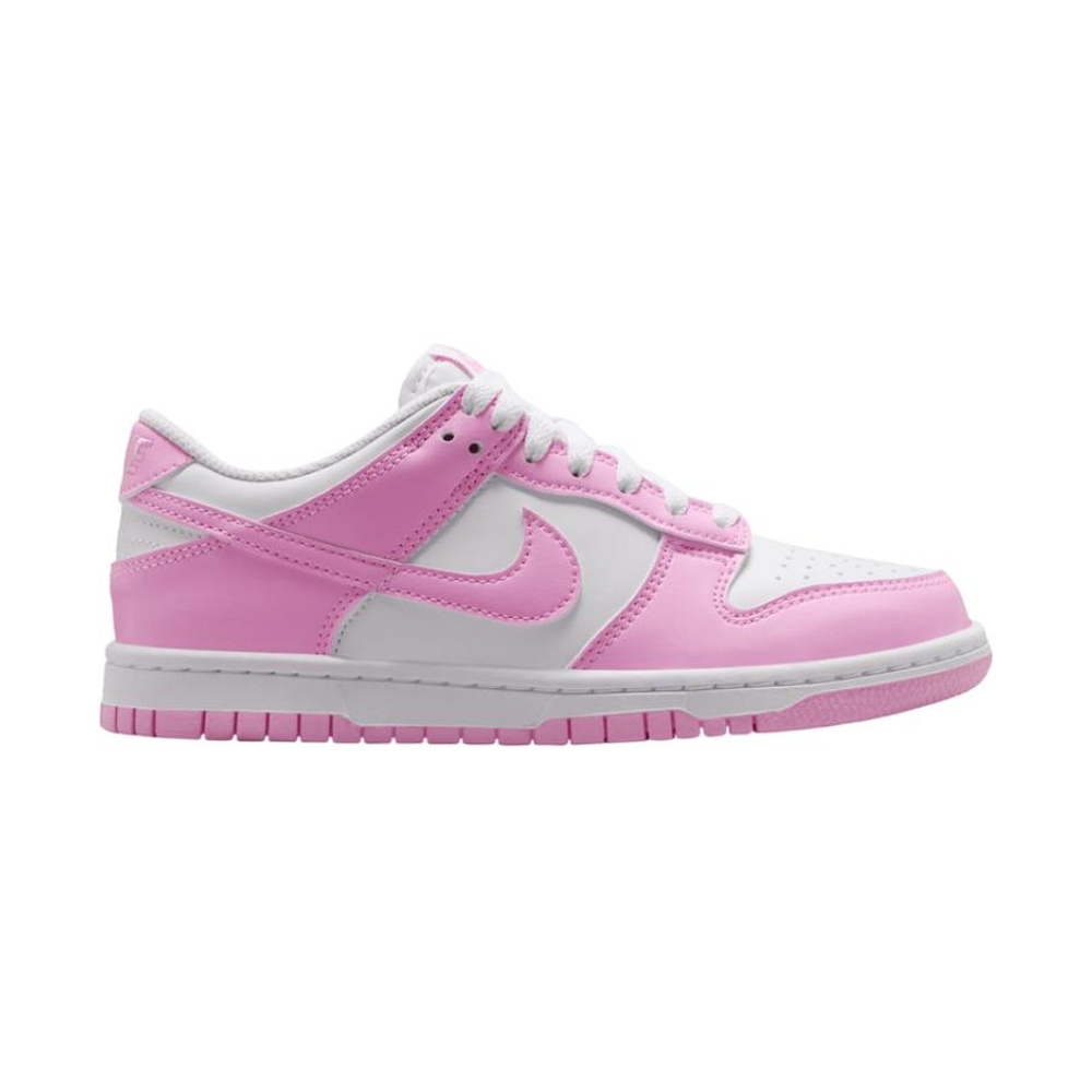 Nike Dunk Low 'White / Pink Rise' Унисекс