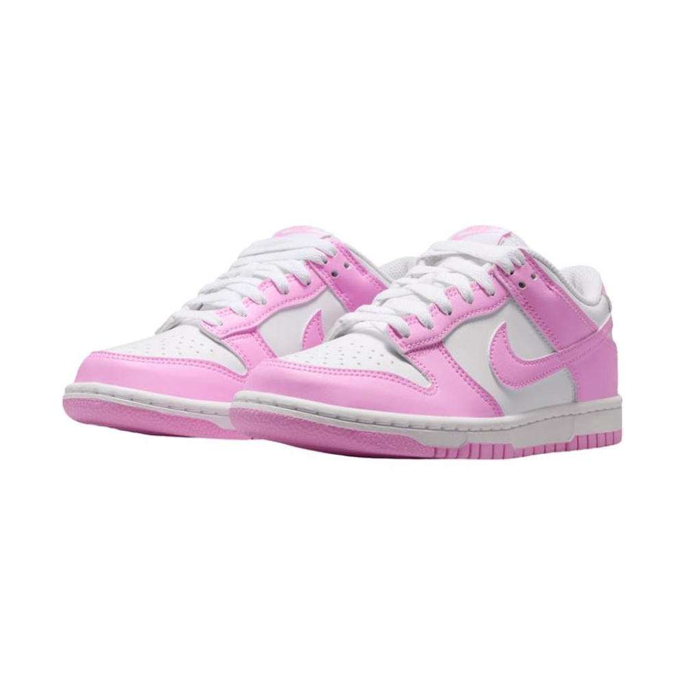 Nike Dunk Low 'White / Pink Rise' Унисекс