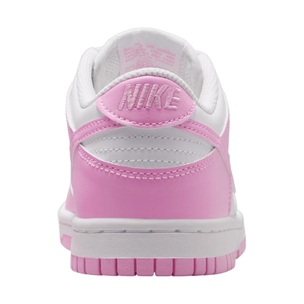 Nike Dunk Low 'White / Pink Rise' Унисекс