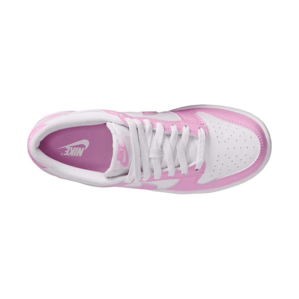 Nike Dunk Low 'White / Pink Rise' Унисекс