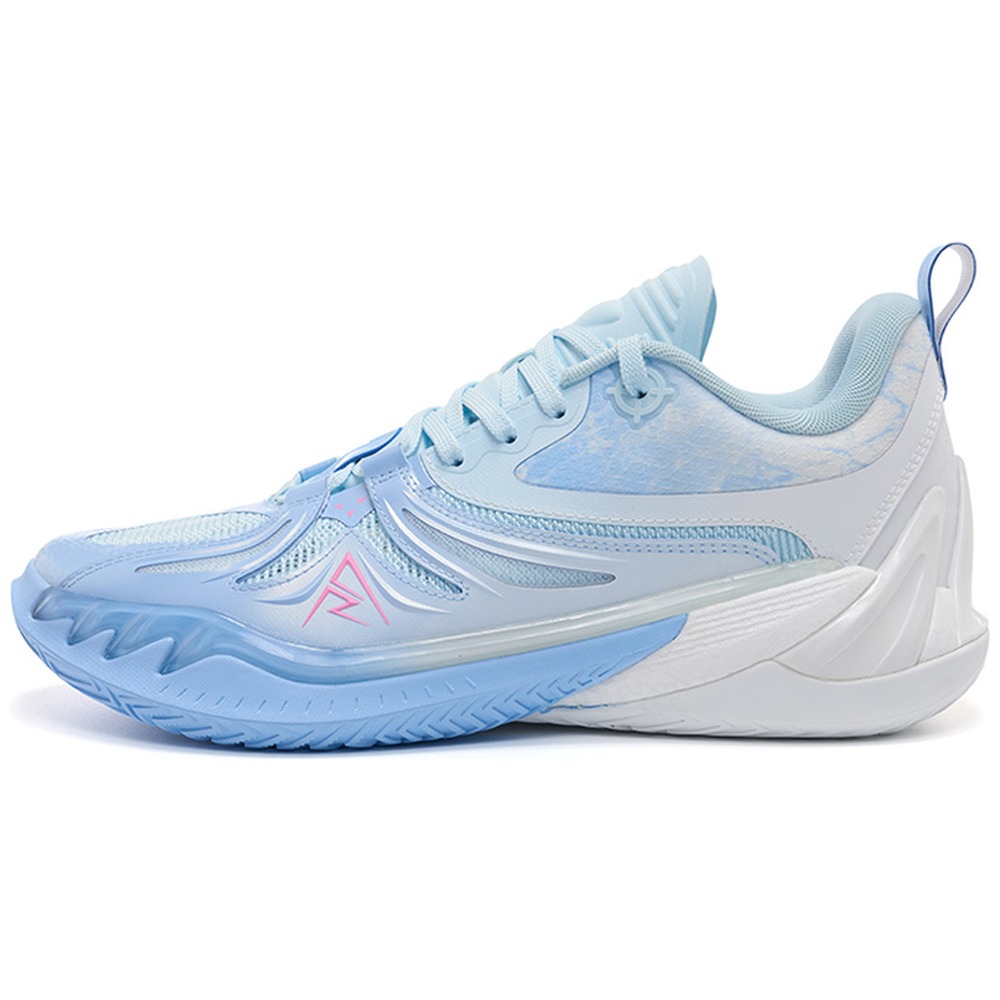 Azure / White / Light Pink