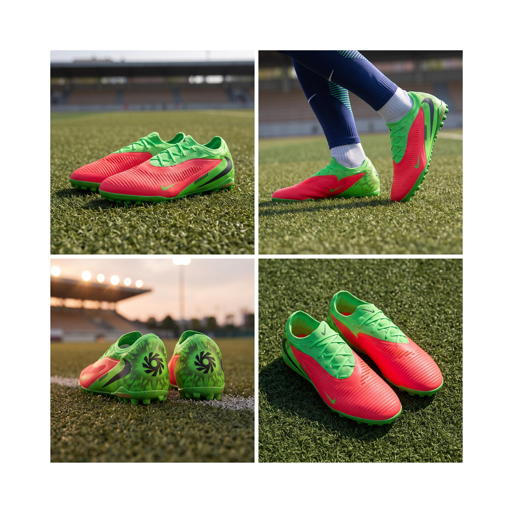 Nike Phantom 6 'Hot Punch / Green Strike / Black' Мужские