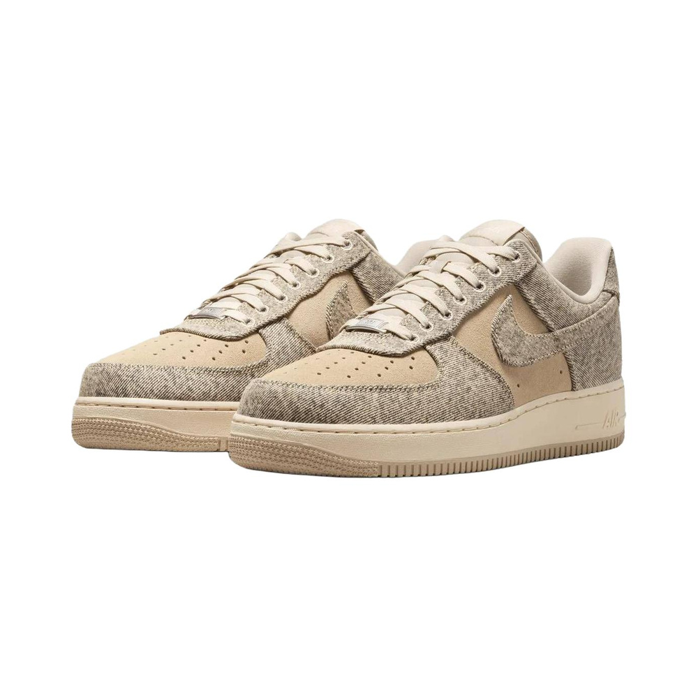 Nike Air Force 1 'Desert Khaki / Light Khaki / Metallic Silver / Desert Khaki' Мужские
