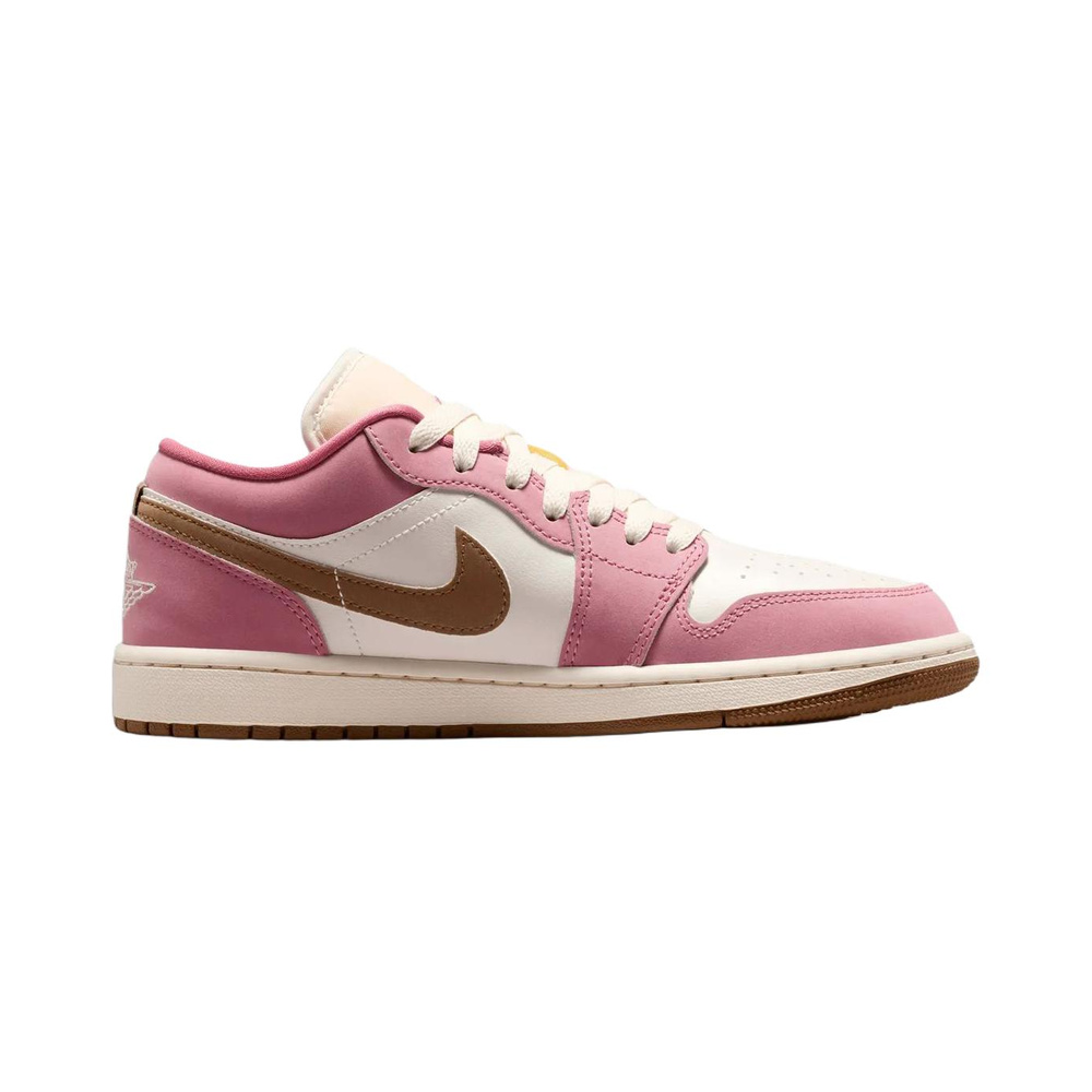 Air Jordan 1 Low 'Desert Berry / Light British Tan / Chalk / Sail' Женские