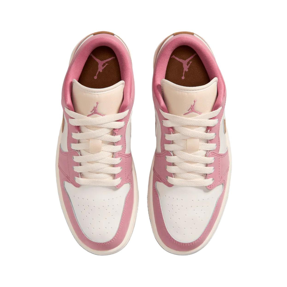 Air Jordan 1 Low 'Desert Berry / Light British Tan / Chalk / Sail' Женские