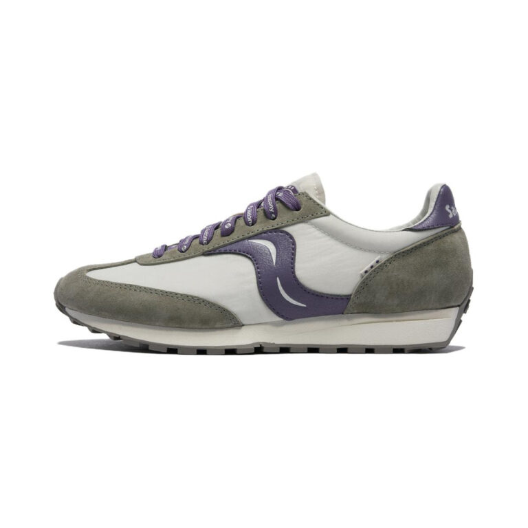 Saucony Trainer 80 'White Grey Purple' Мужские