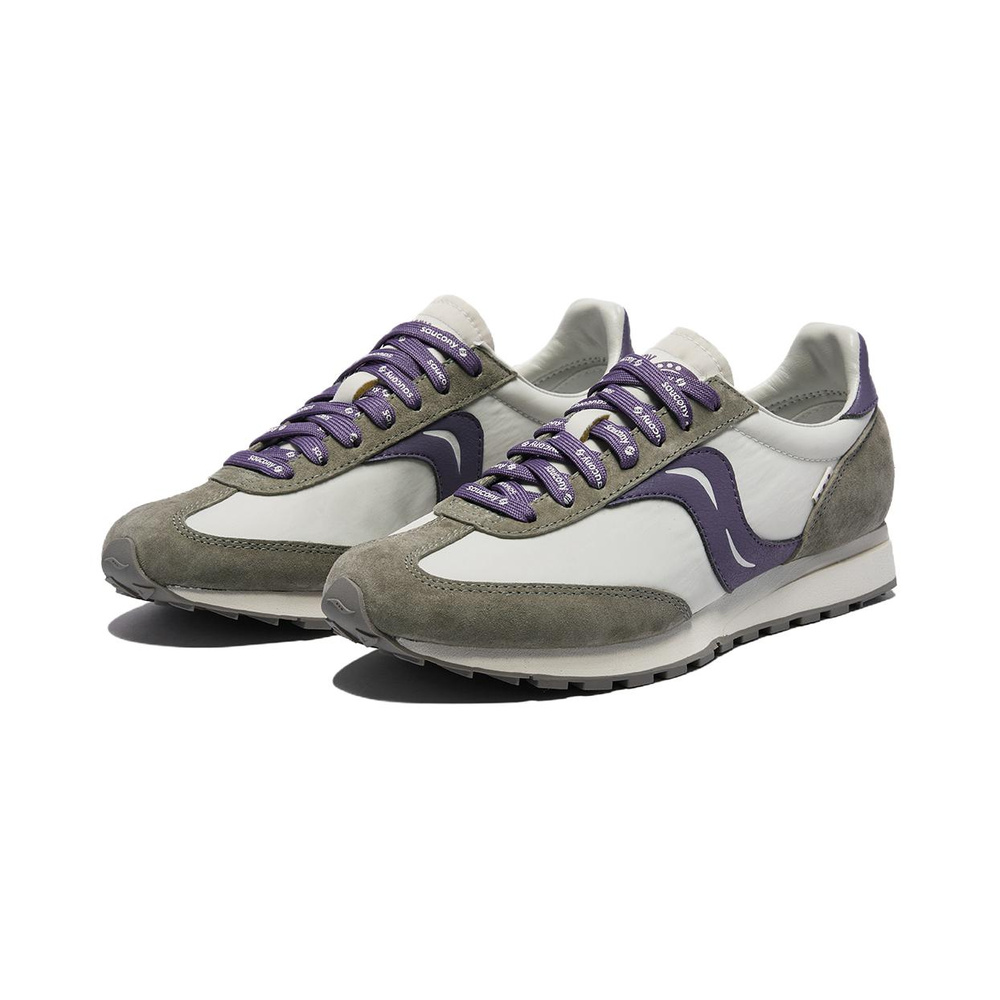 Saucony Trainer 80 'White Grey Purple' Мужские