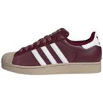 Burgundy / White
