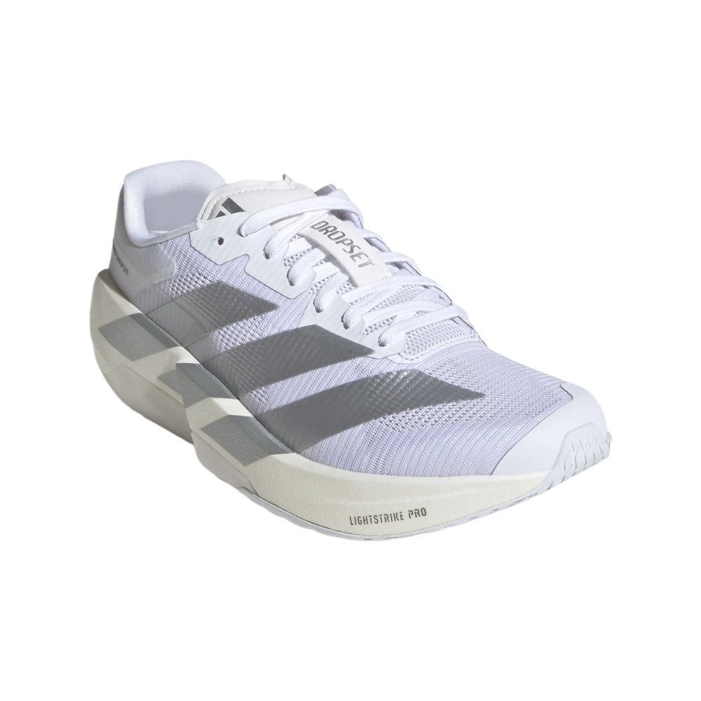 Adidas Adizero Dropset Pro 'White / Metallic Silver' Женские