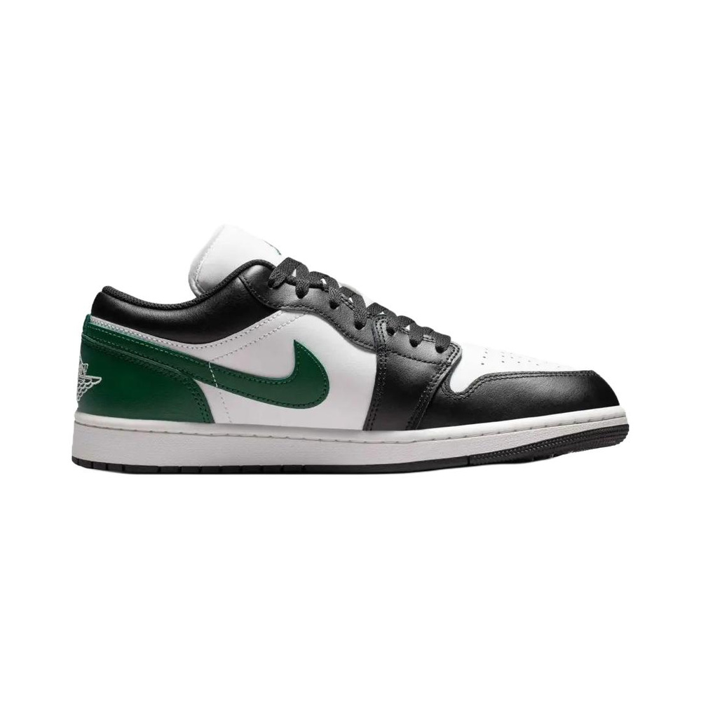 Air Jordan 1 Low 'Black / Gorge Green / Summit White' Мужские
