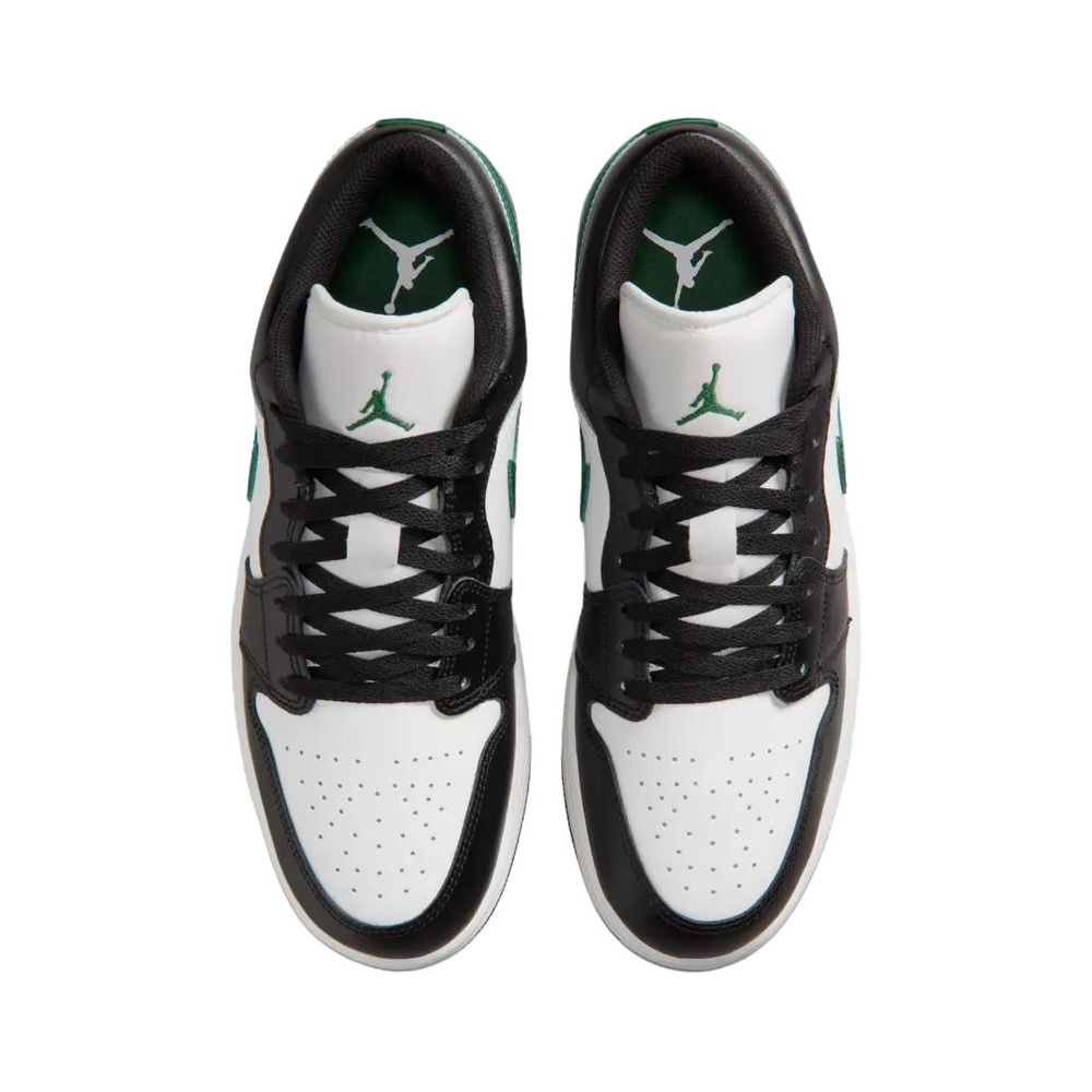 Air Jordan 1 Low 'Black / Gorge Green / Summit White' Мужские