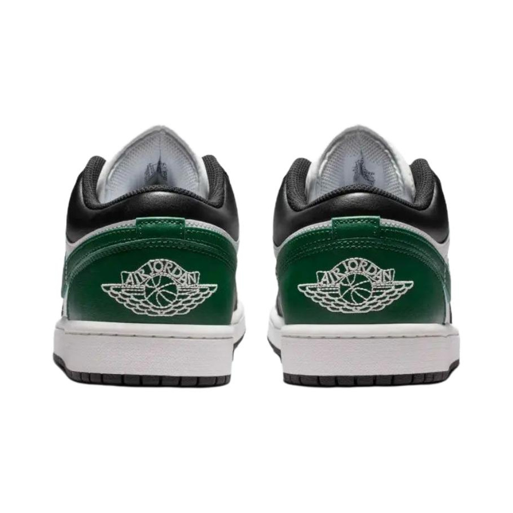 Air Jordan 1 Low 'Black / Gorge Green / Summit White' Мужские