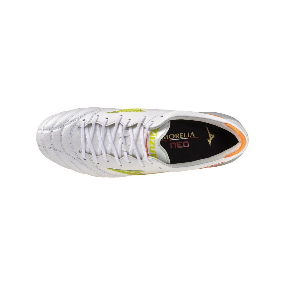 Mizuno Morelia Neo IV 'White / Yellow / Orange' Мужские