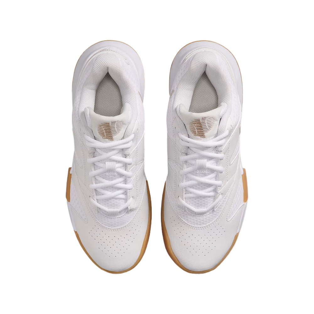 Nike Court Lite 4 'White / Summit White / Linen / Light Orewood Brown' Женские