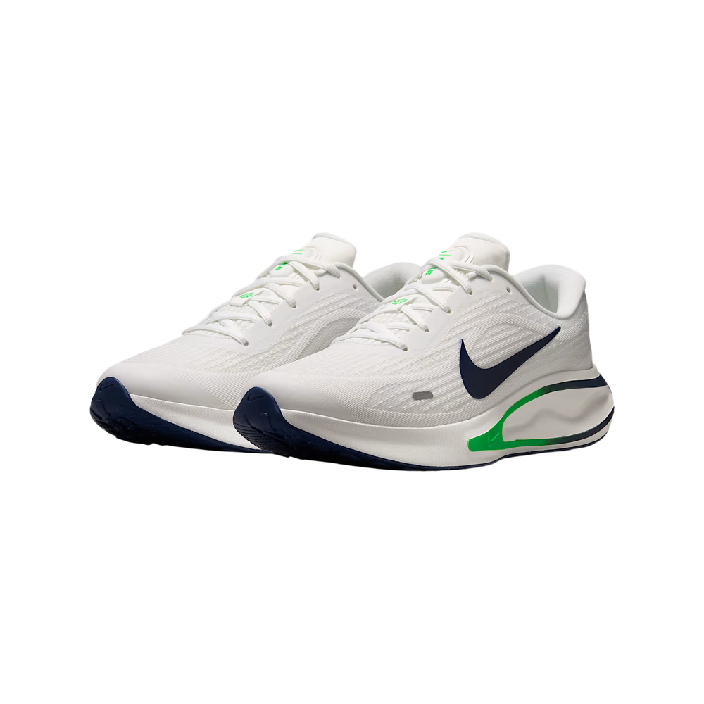 Nike Journey Run 'Summit White / Green Spark / White / Midnight Navy' Мужские