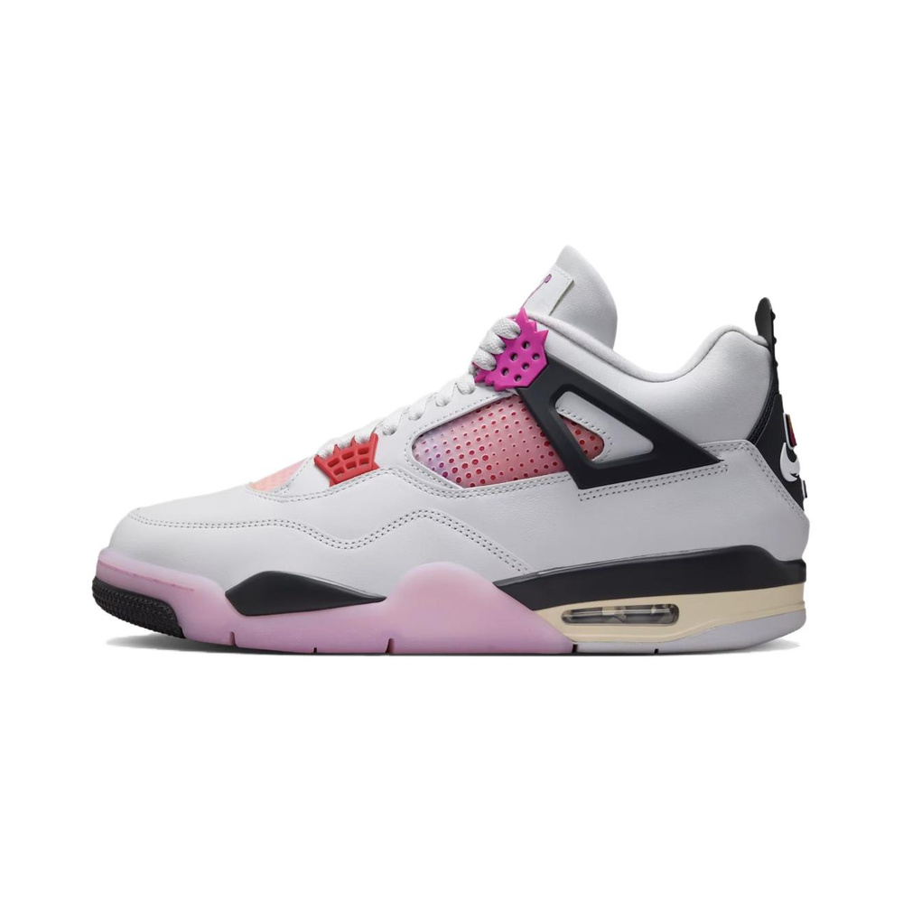 Air Jordan 4 'Off White / Anthracite / Fire Pink' Мужские