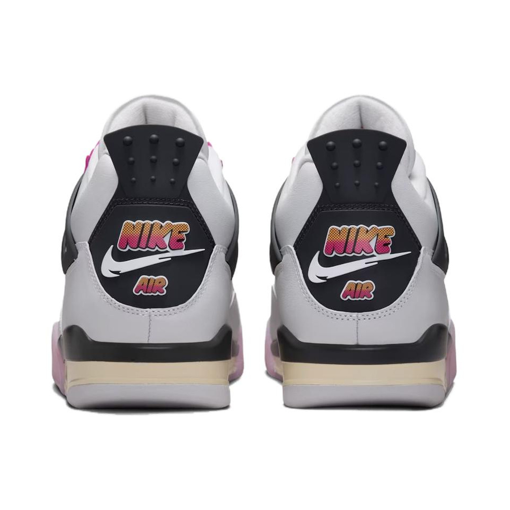 Air Jordan 4 'Off White / Anthracite / Fire Pink' Мужские